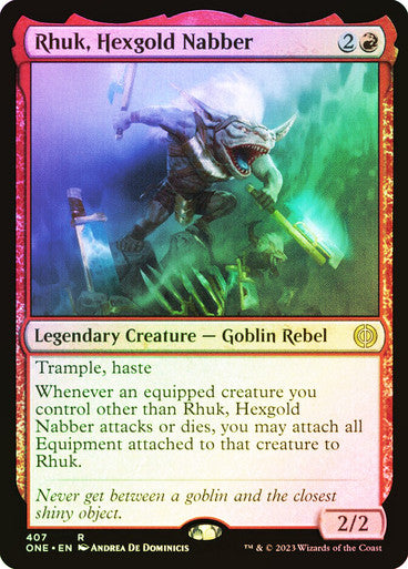 Rhuk, Hexgold Nabber Foil