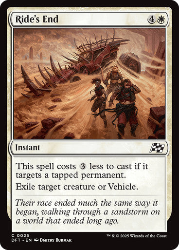 Ride's End (Spanish)