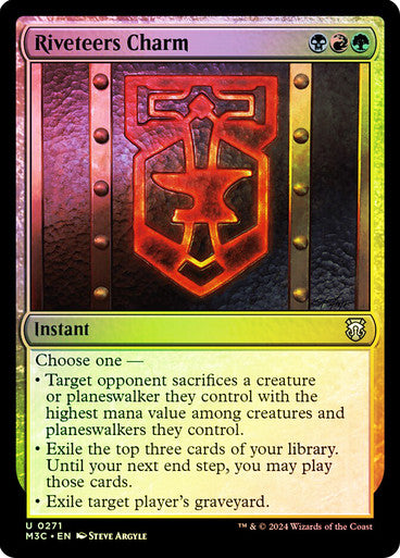 Riveteers Charm Ripple Foil