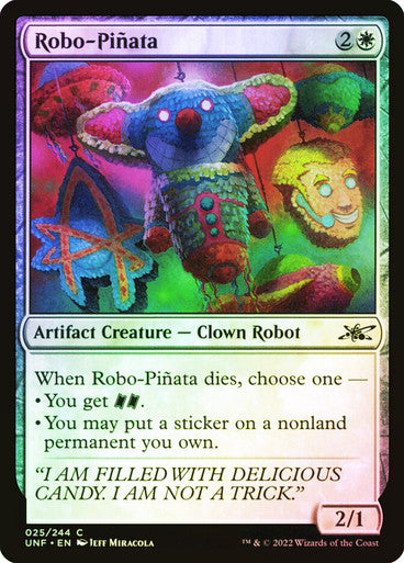 Robo-Piñata Foil