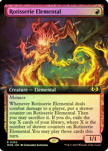 Rotisserie Elemental (Extended Art) Foil