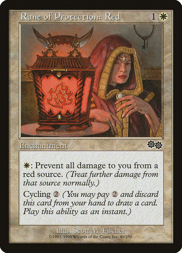 Rune of Protection: Red (Spanish)