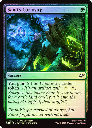 Sami's Curiosity Foil