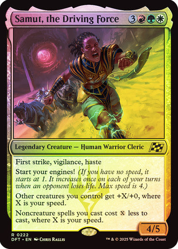 Samut, the Driving Force Foil