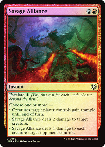 Savage Alliance Foil