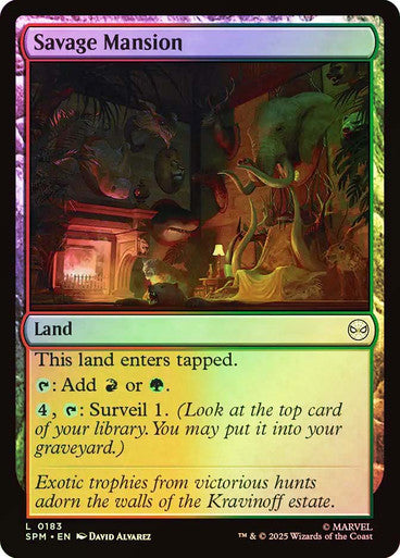 Savage Mansion Foil