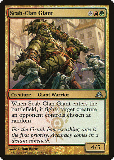 Scab-Clan Giant (Spanish)