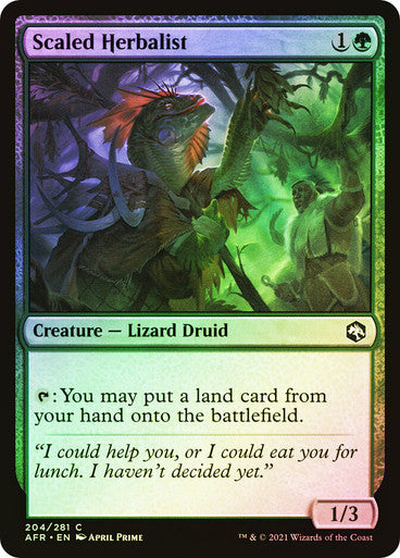 Scaled Herbalist Foil