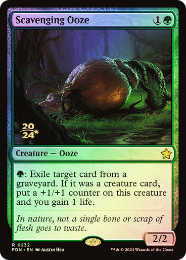 Scavenging Ooze (Prerelease) Foil
