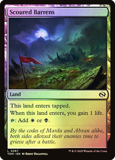Scoured Barrens Foil
