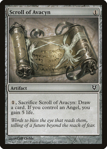 Scroll of Avacyn