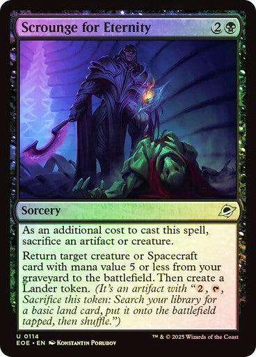 Scrounge for Eternity Foil