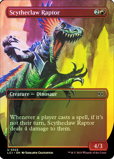 Scytheclaw Raptor (Borderless) Foil