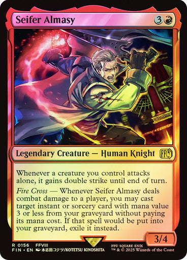 Seifer Almasy Foil