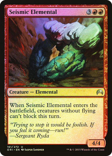 Seismic Elemental Foil