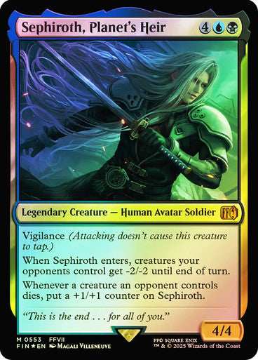 Sephiroth, Planet's Heir Foil