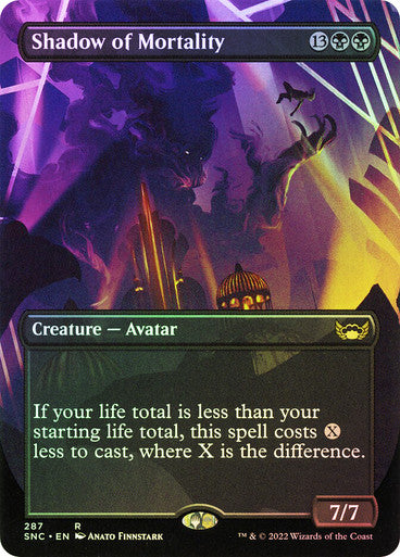 Shadow of Mortality (Borderless) Foil
