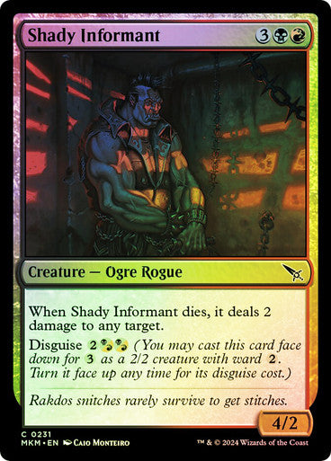 Shady Informant Foil