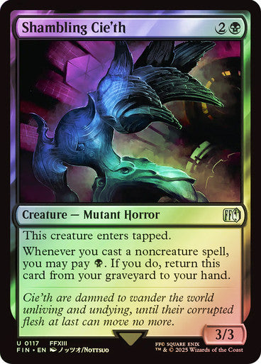 Shambling Cie'th Foil