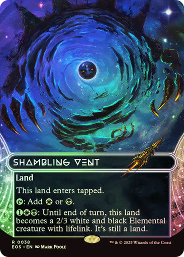 Shambling Vent (Borderless) Foil