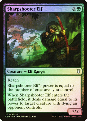 Sharpshooter Elf Foil