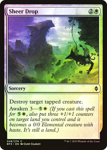 Sheer Drop (Spanish)