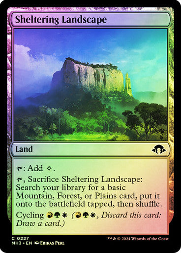 Sheltering Landscape Foil