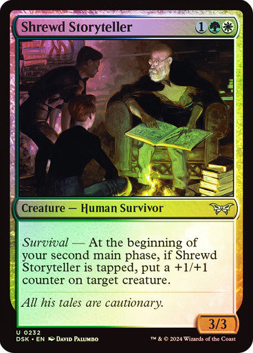 Shrewd Storyteller Foil