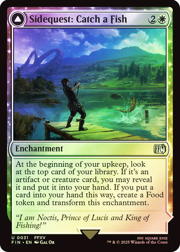 Sidequest: Catch a Fish // Cooking Campsite Foil