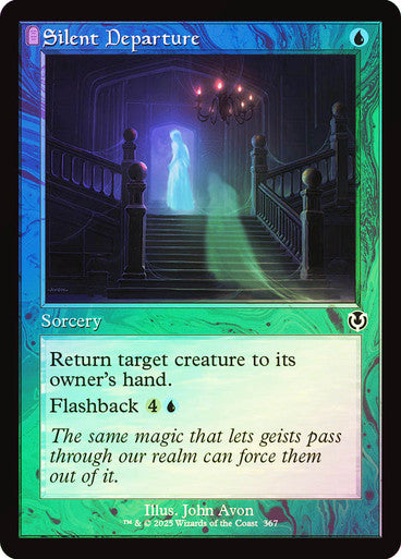 Silent Departure (Retro Frame) Foil
