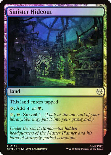 Sinister Hideout Foil