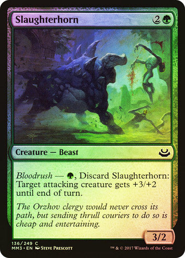 Slaughterhorn Foil