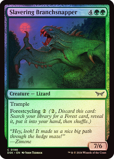 Slavering Branchsnapper Foil