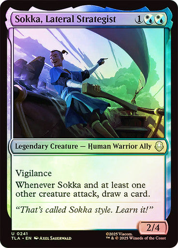 Sokka, Lateral Strategist Foil