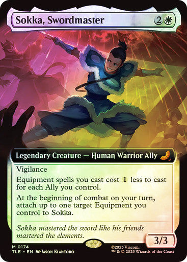 Sokka, Swordmaster (Extended Art) Foil