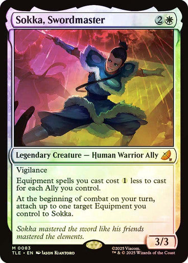 Sokka, Swordmaster Foil
