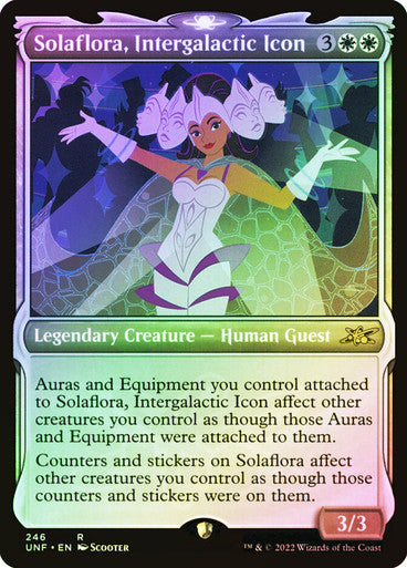 Solaflora, Intergalactic Icon (Showcase) Foil