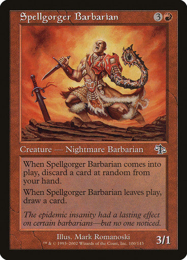 Spellgorger Barbarian (Spanish)