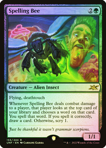 Spelling Bee Foil