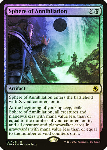 Sphere of Annihilation Foil