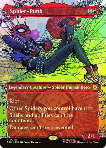 Spider-Punk (Borderless) Foil