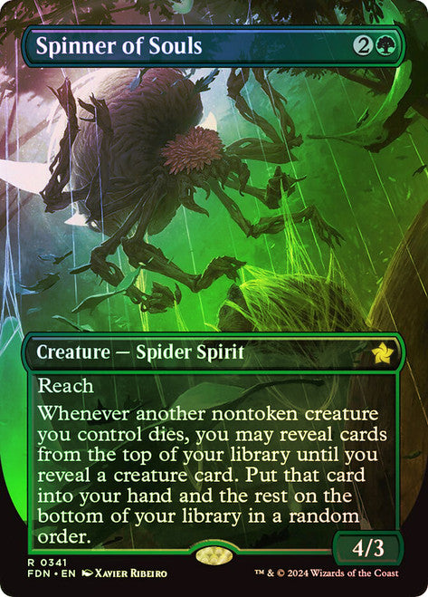 Spinner of Souls - (Borderless) - Foil