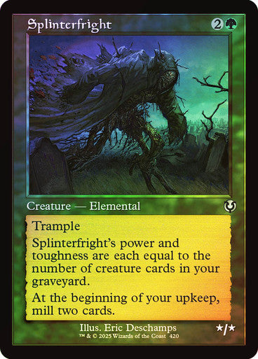 Splinterfright (Retro Frame) Foil