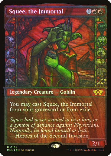 Squee, the Immortal (Showcase) Halo Foil