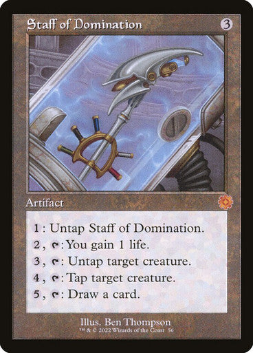 Staff of Domination (Retro Frame)