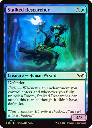 Stalked Researcher Foil