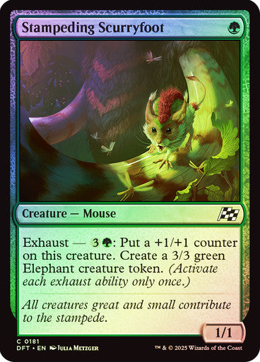 Stampeding Scurryfoot Foil