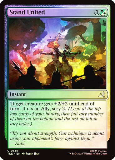 Stand United Foil
