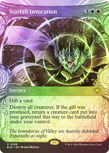Starfall Invocation (Showcase) Foil