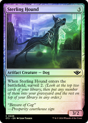 Sterling Hound Foil